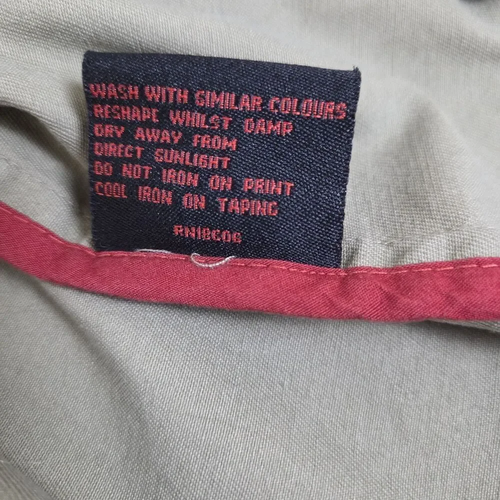 VTG Schott HP Racing Team Jacket Men's M Tan